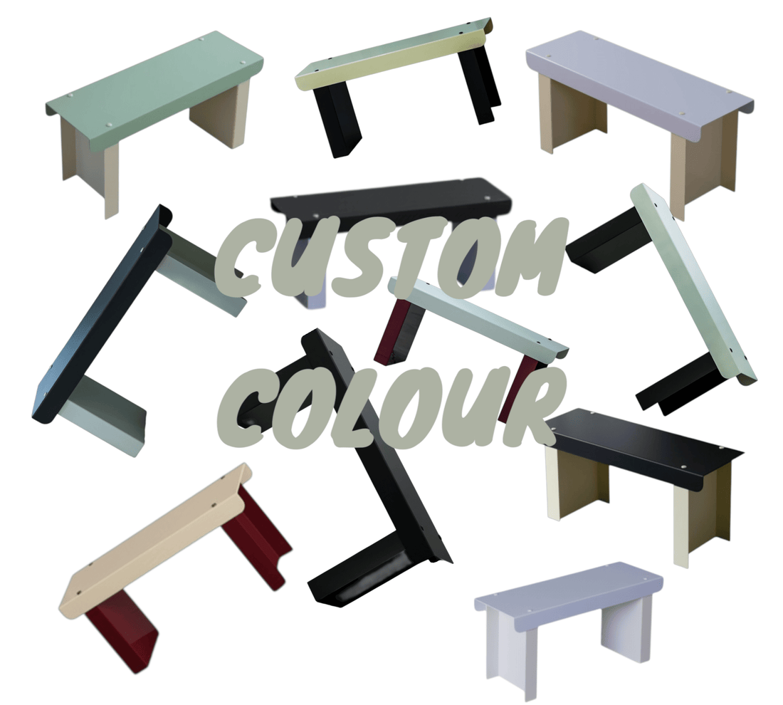 A Pop of Colour: 4 Ways to Style Your Custom Steel Bench - ULUROOM