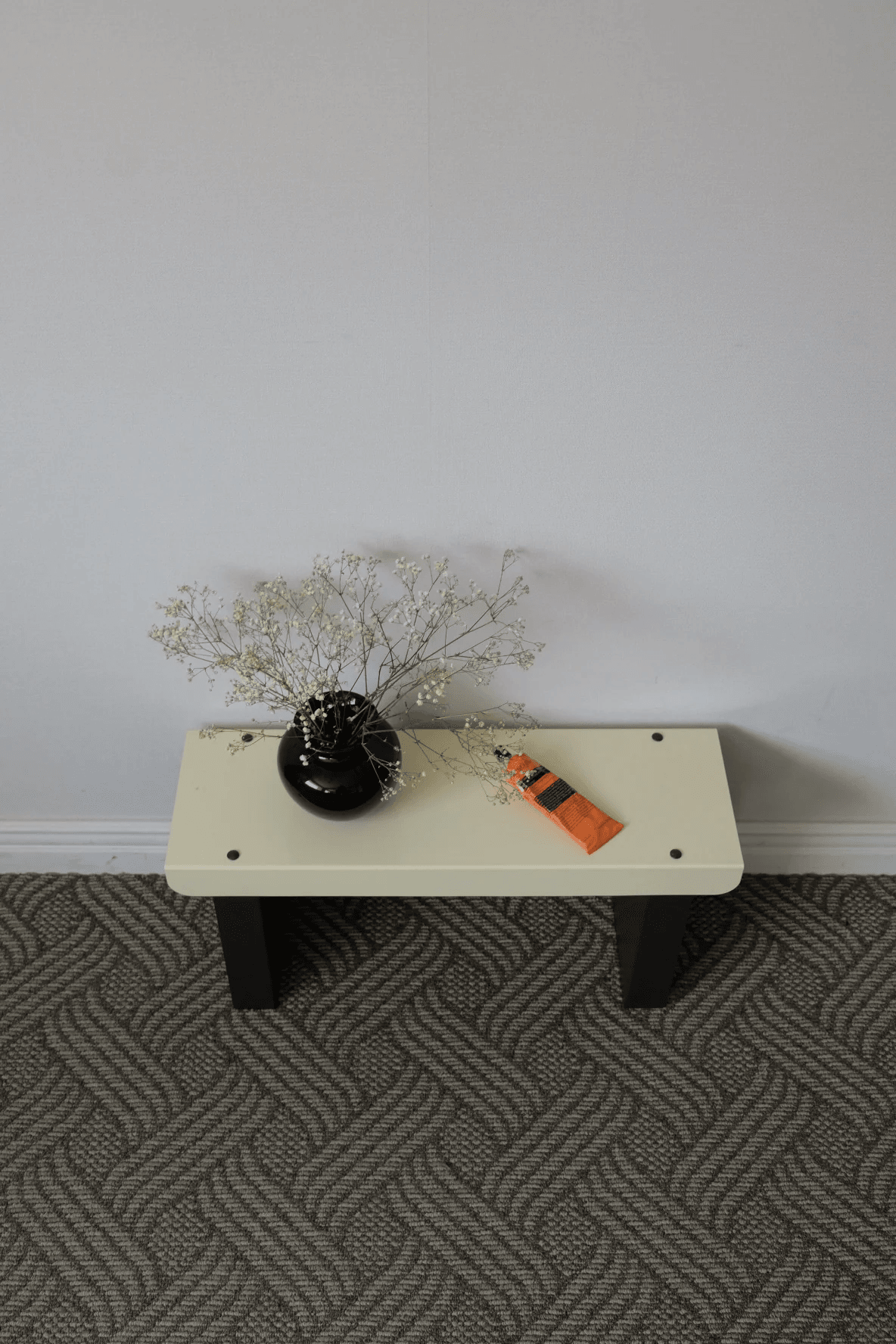 Small Bench / Yellow & Black