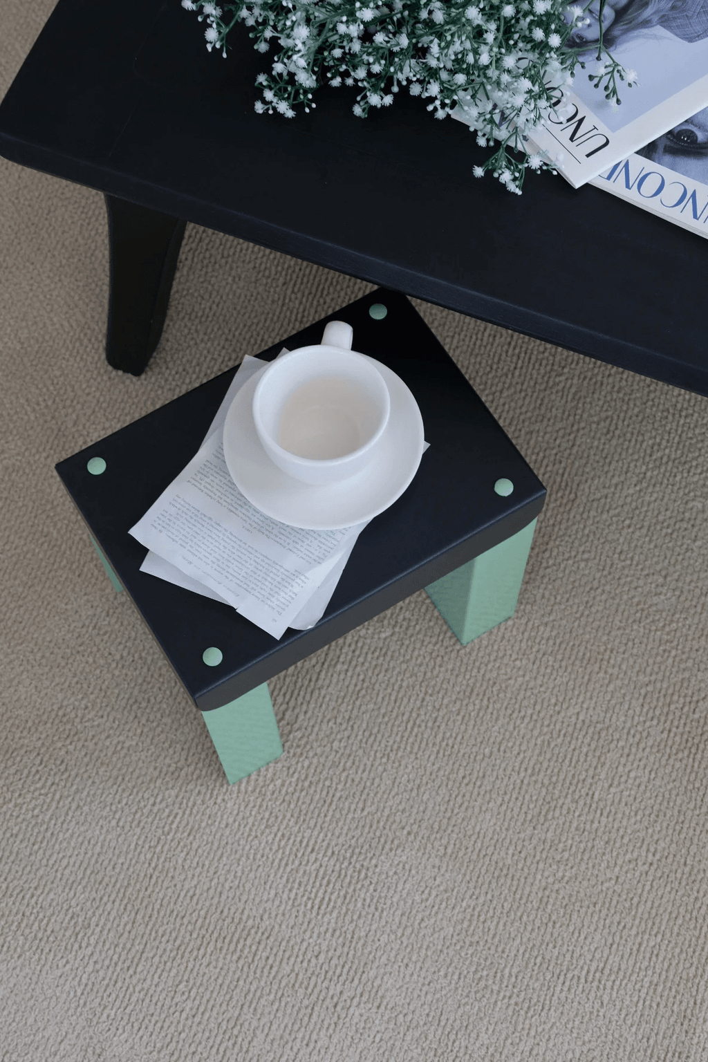 Pico bench / Black & Green