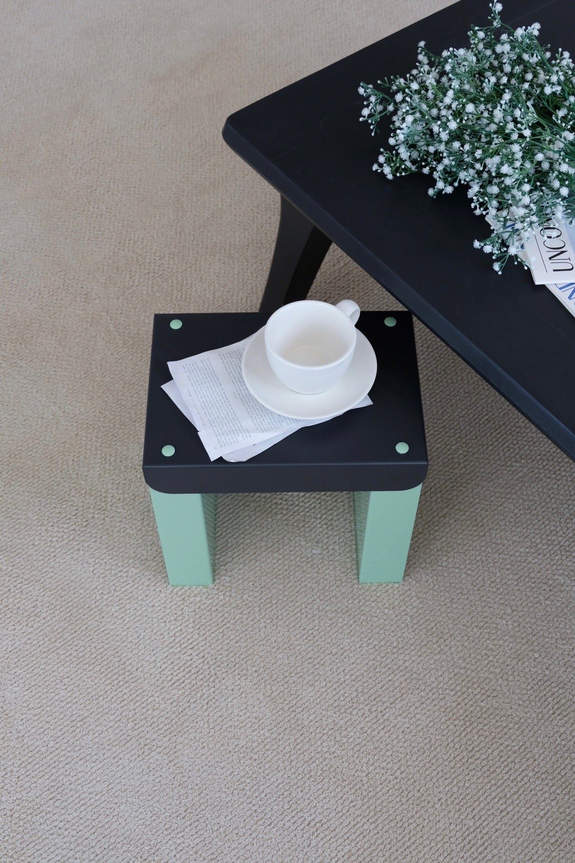 Pico bench / Black & Green
