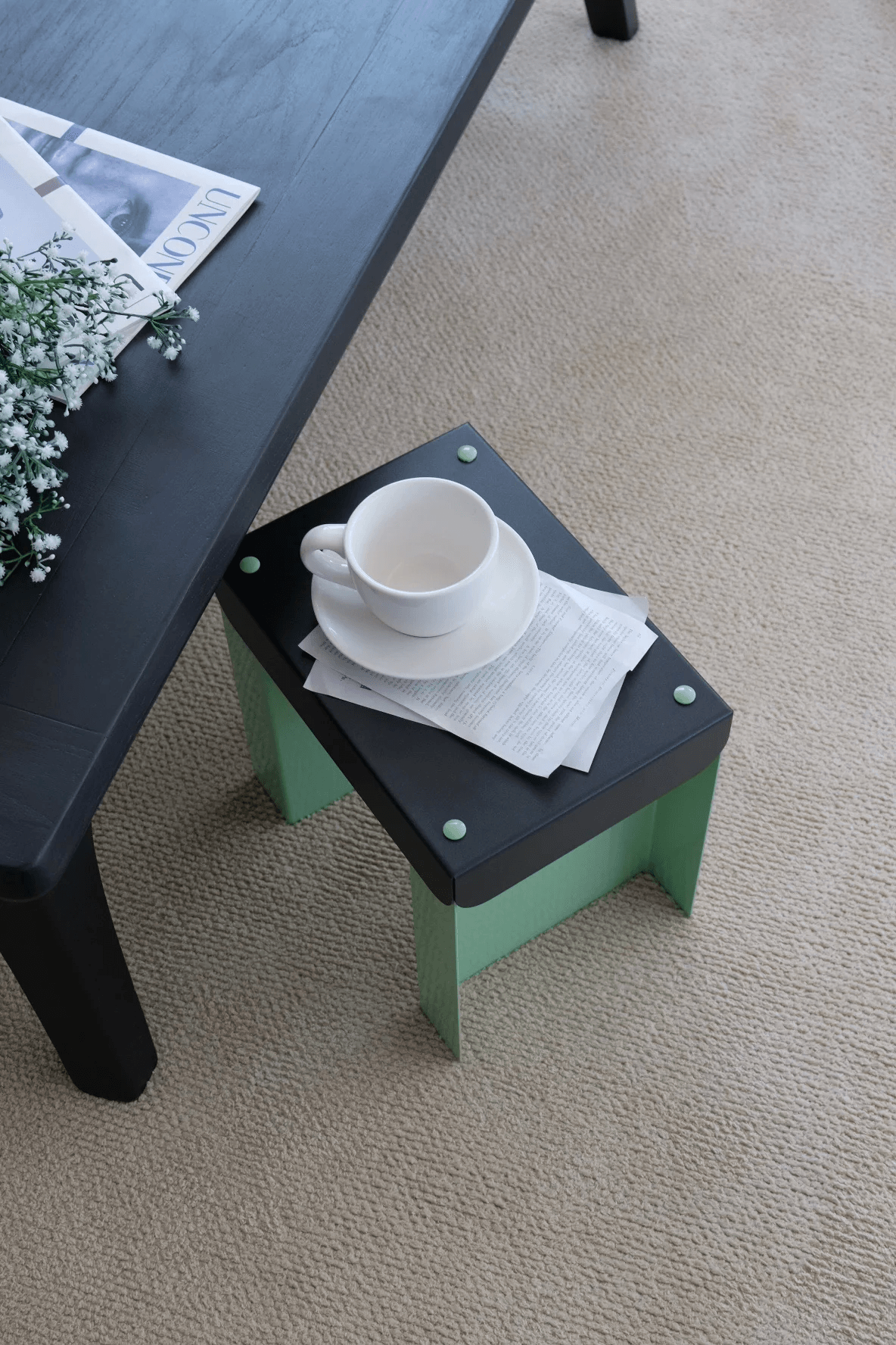 Pico bench / Black & Green