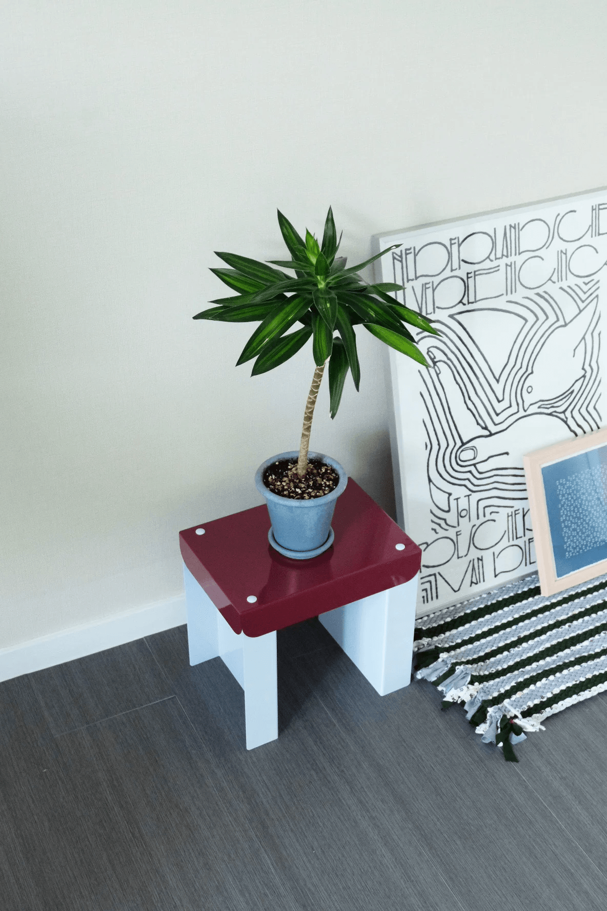 Pico bench / Grape & Milk Blue