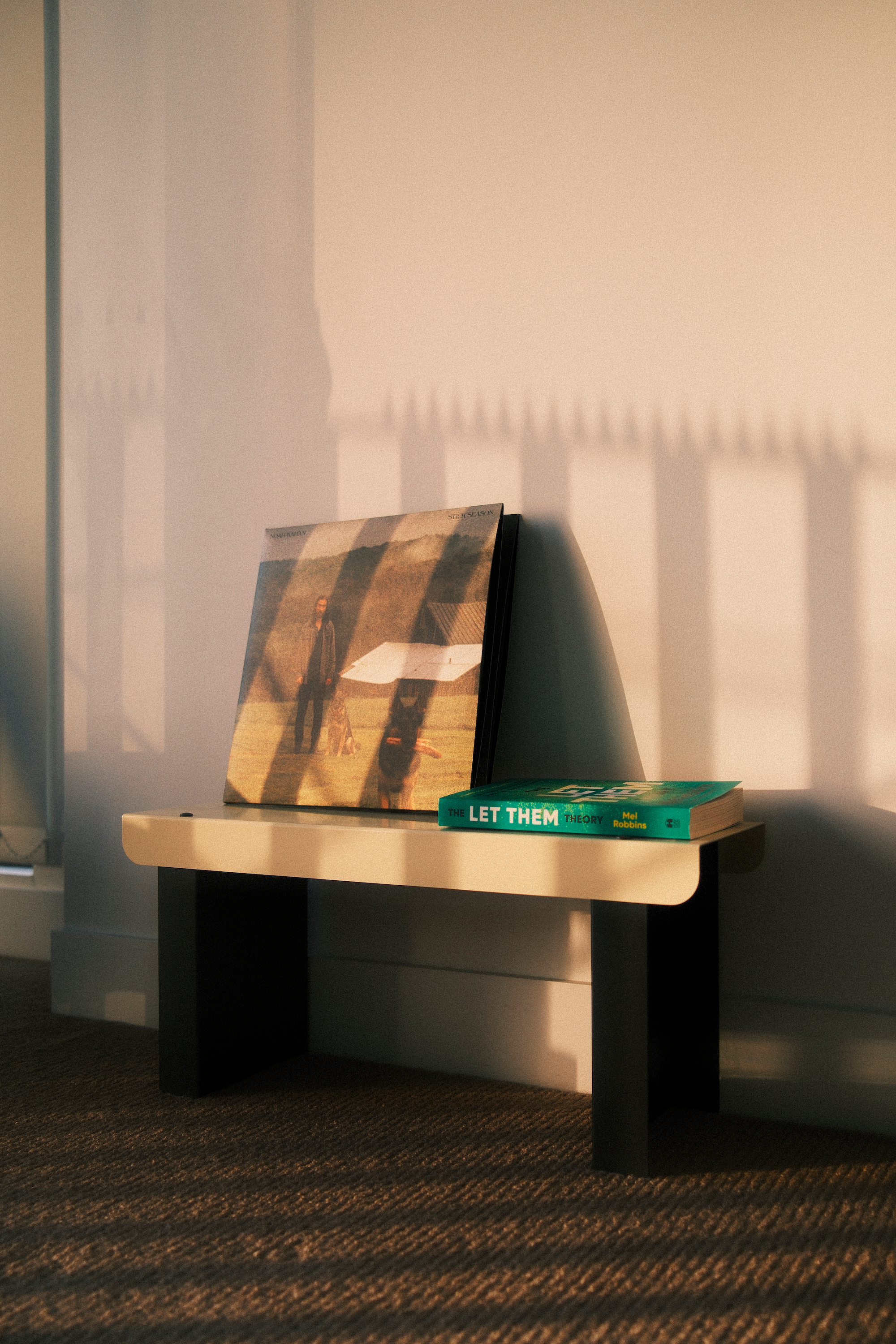Small Bench / Yellow & Black