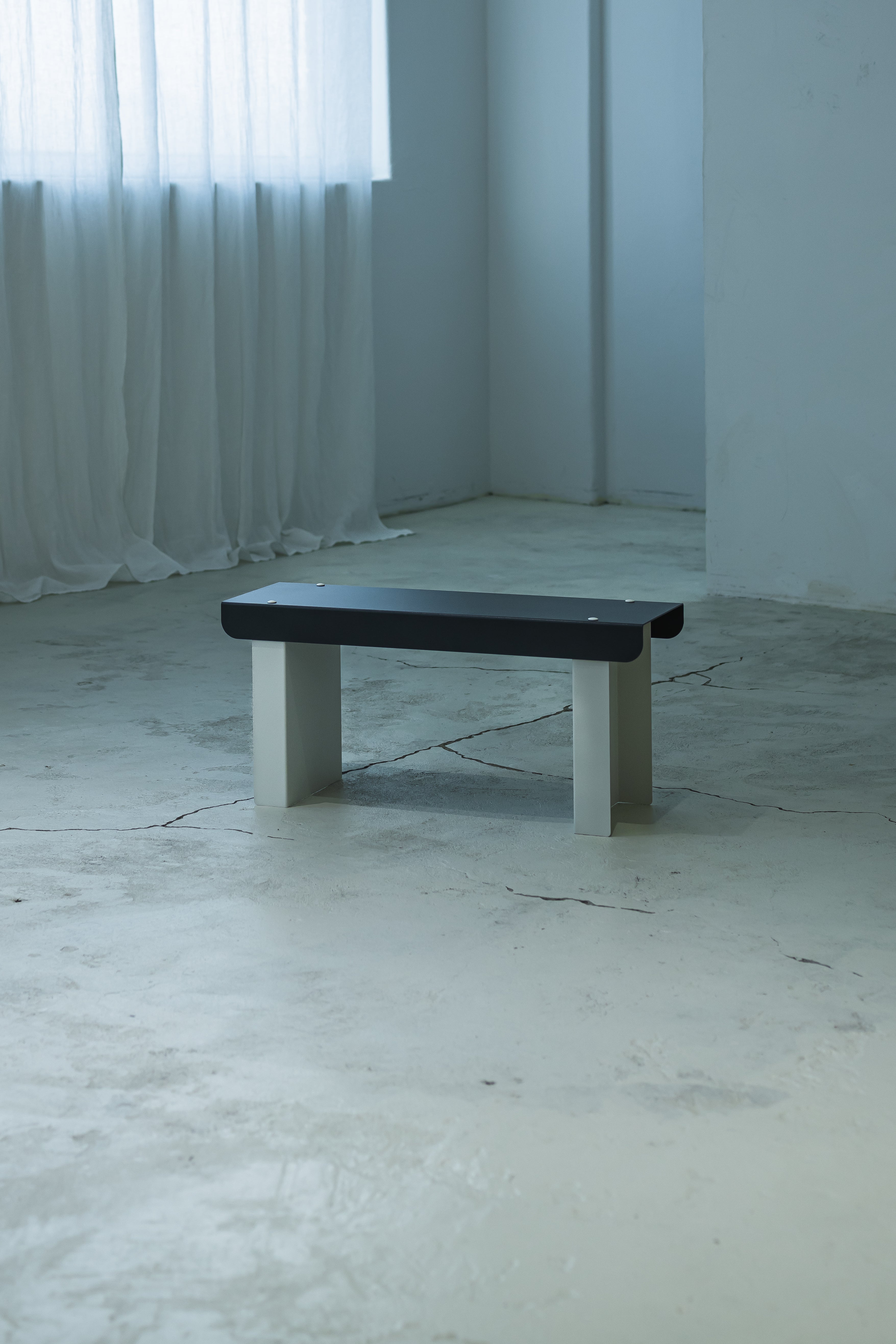 Small Bench / Black & White