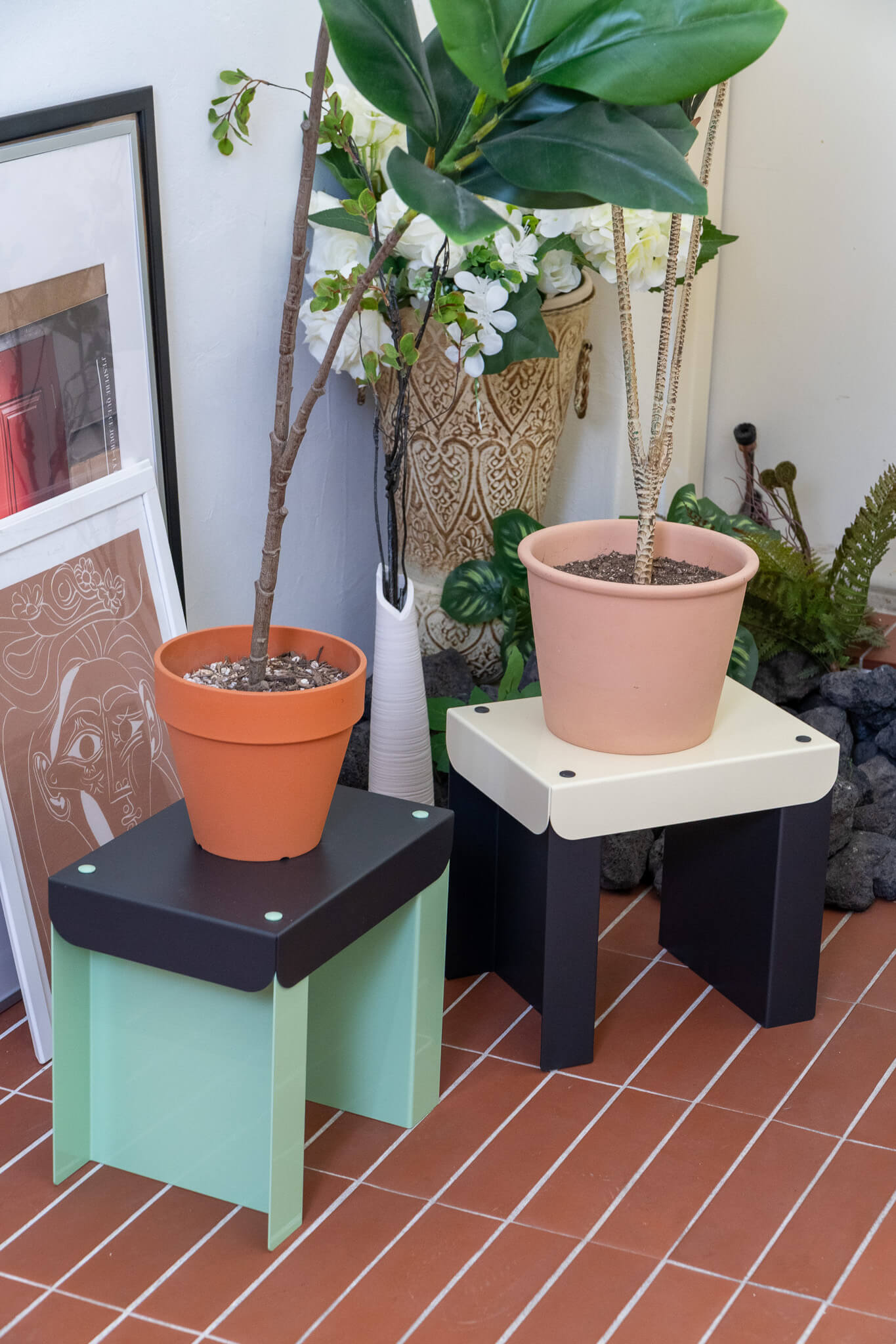 Pico bench / Yellow & Black