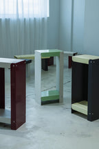 Linea Shelf / Green & White - ULUROOM