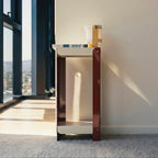 Linea Shelf / White & Grape - ULUROOM