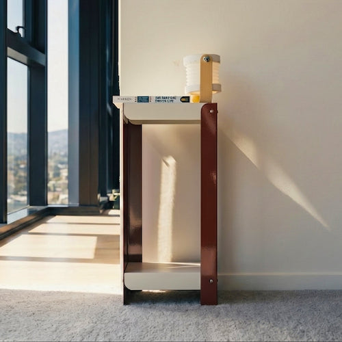 Linea Shelf / White & Grape - ULUROOM