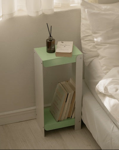 Linea Shelf / Green & White