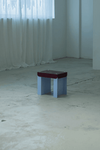 Pico bench / Grape & Milk Blue - ULUROOM