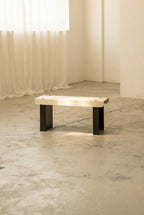Small Bench / White & Black - ULUROOM