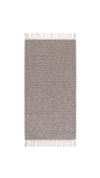 Snow Tassel Textured Rug - ULUROOM