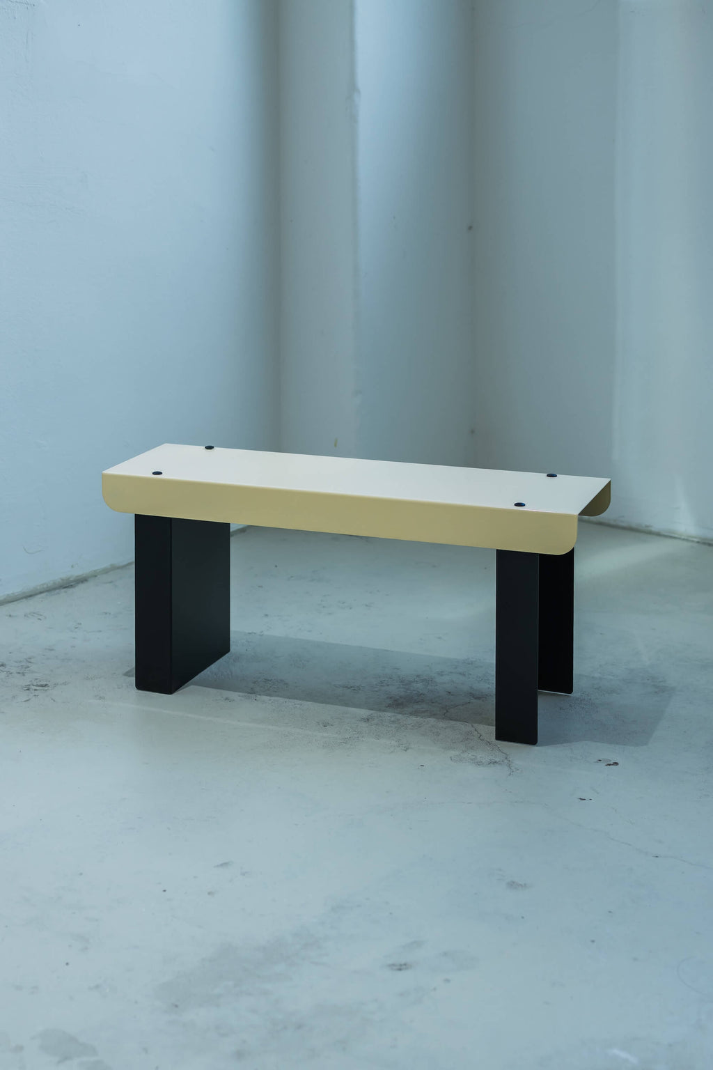 Small Bench / Yellow & Black